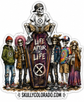 Life After Life — Family / Coffin — Sticker