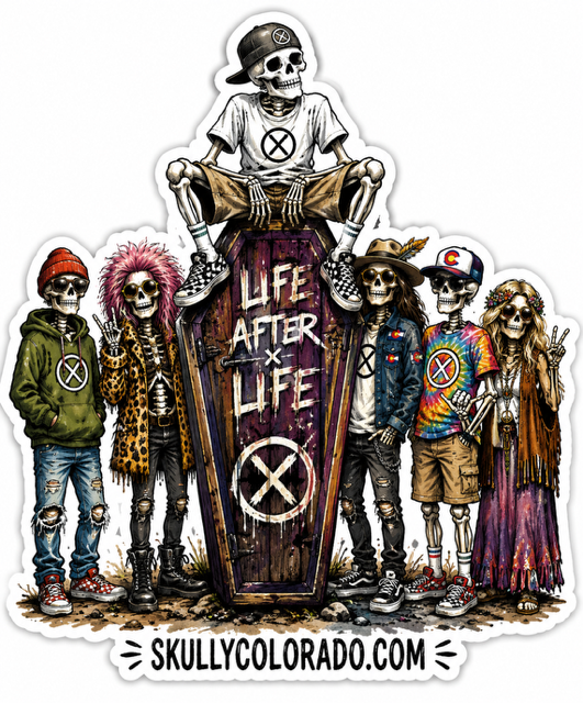 Life After Life — Family / Coffin — Sticker