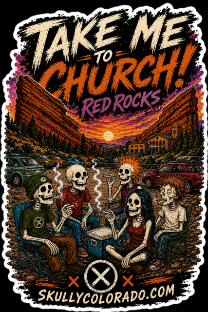 Take Me to Church! (Red Rocks) — Sticker