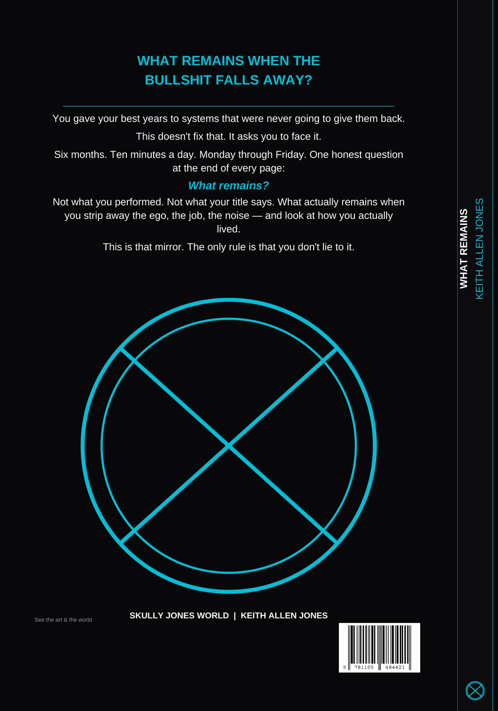 "WHAT REMAINS" A six-month private journal for people who are done performing.