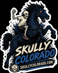 Skully Colorado — Horse Rider — Sticker